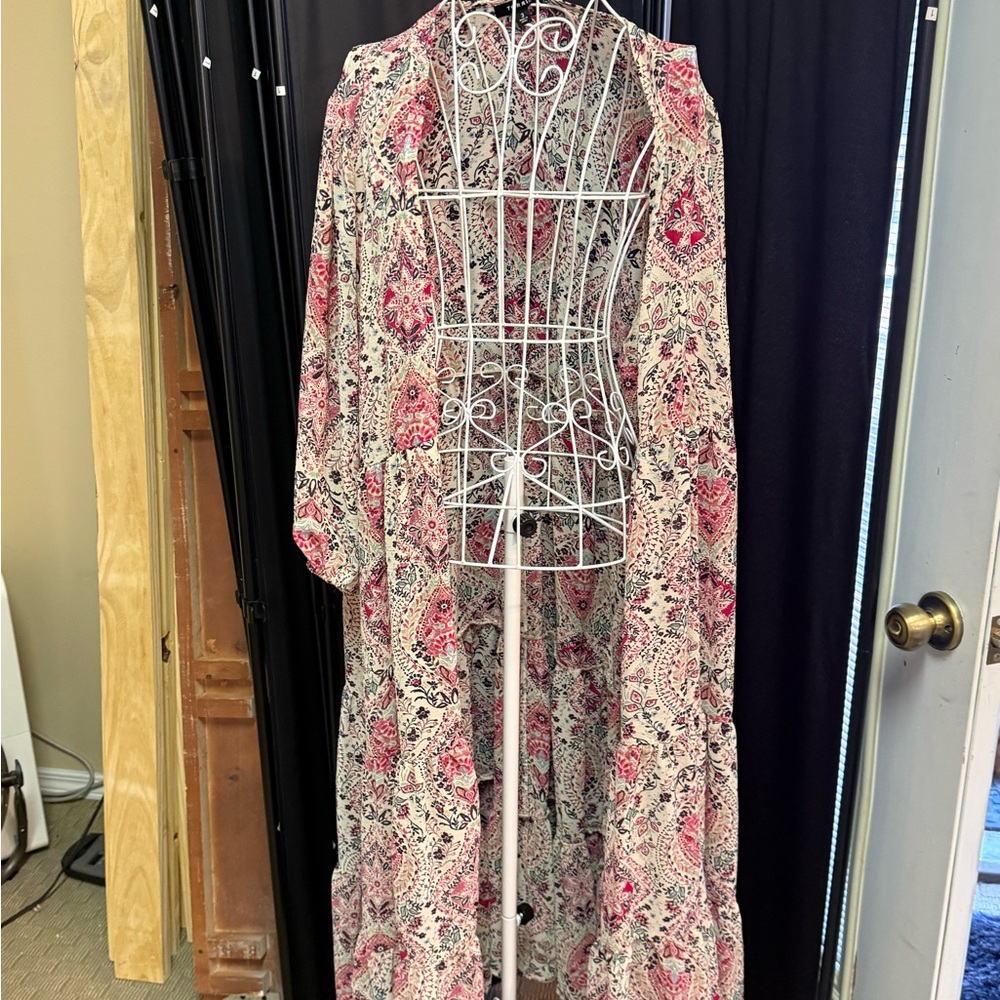 Torrid Multicolor Floral Swim Coverup